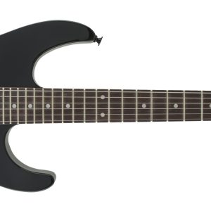 JACKSON Jackson JS11 Dinky 2-Point Tremolo Amaranth Klavye Gloss Black Elektro Gitar